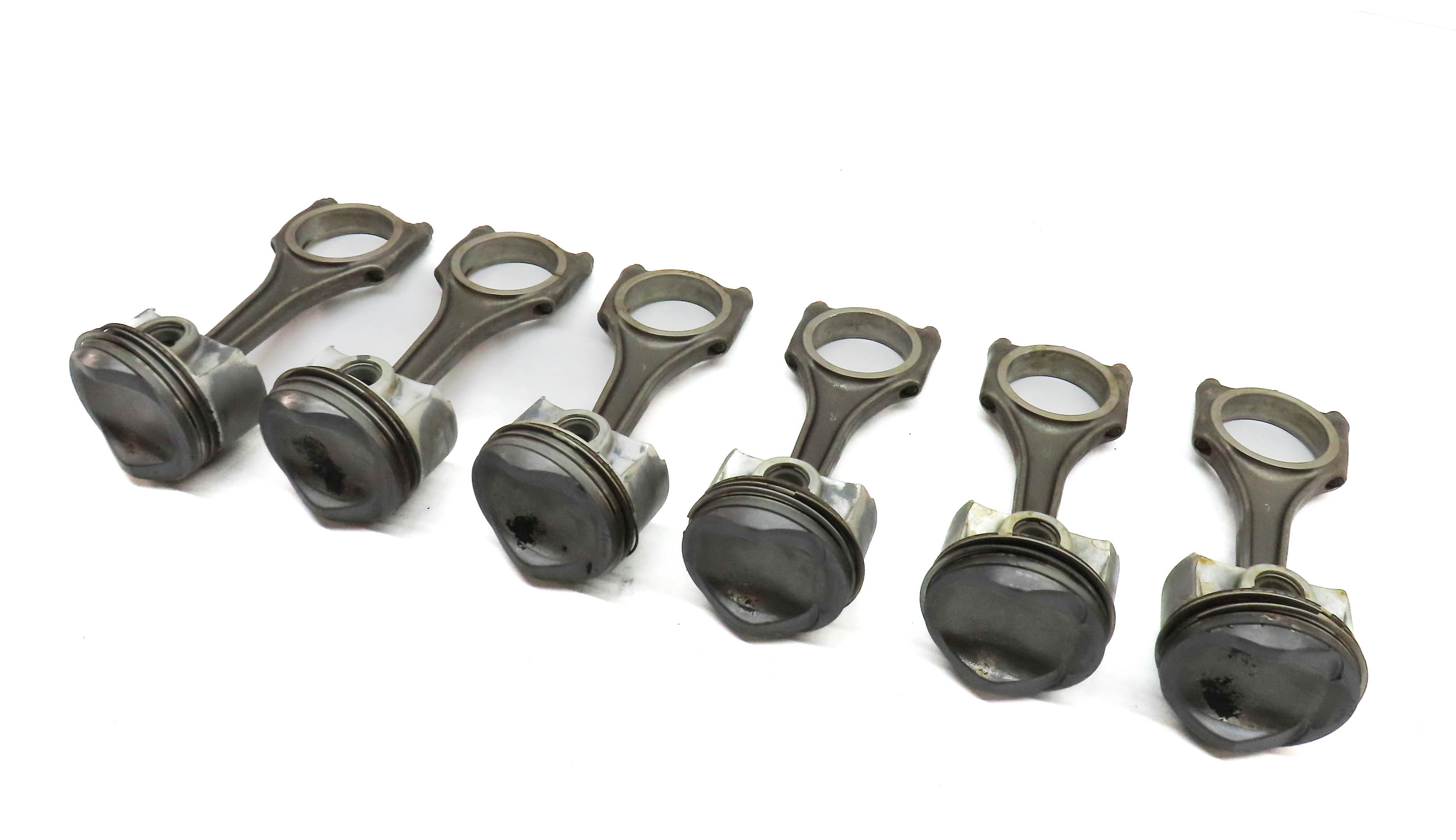 09-17 AUDI A6 A7 A8 Q5 Q7 S4 S6 Q5 TOUAREG - 3.0L SUPERCHARGED ENGINE PISTON SET — exact item pictured